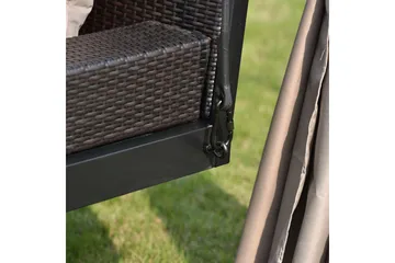 Svänglusthus Barcelona 236x180xh210 cm - Utemöbler & utemiljö - Loungemöbler - Solbädd