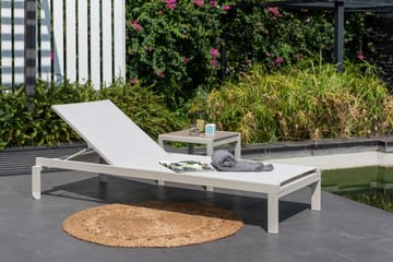 Solsäng för utomhusbruk Urbanite solsäng med hjul - grå - Utemöbler & utemiljö - Loungemöbler - Solbädd