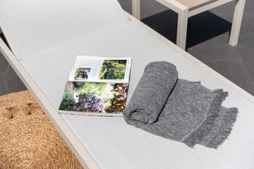 Solsäng för utomhusbruk Urbanite solsäng med hjul - grå - Utemöbler & utemiljö - Loungemöbler - Solbädd