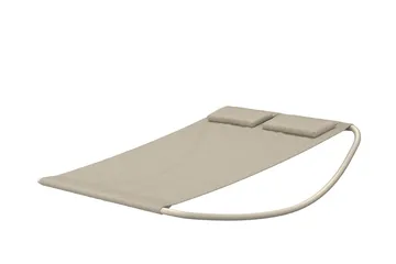 Solsäng Gordo Utomhus - Beige - Utemöbler & utemiljö - Utestol & trädgårdsstol - Solsäng & solvagn