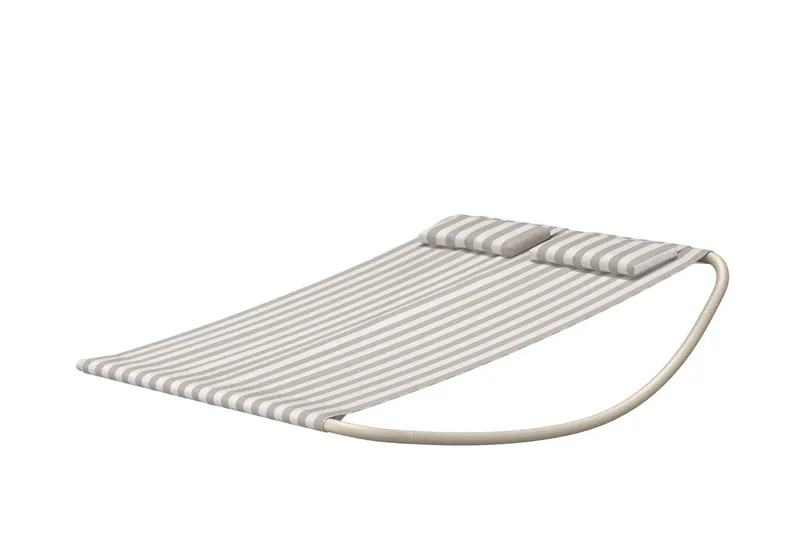 Solsäng Gordo Utomhus - Beige/vit - Utemöbler & utemiljö - Utestol & trädgårdsstol - Solsäng & solvagn
