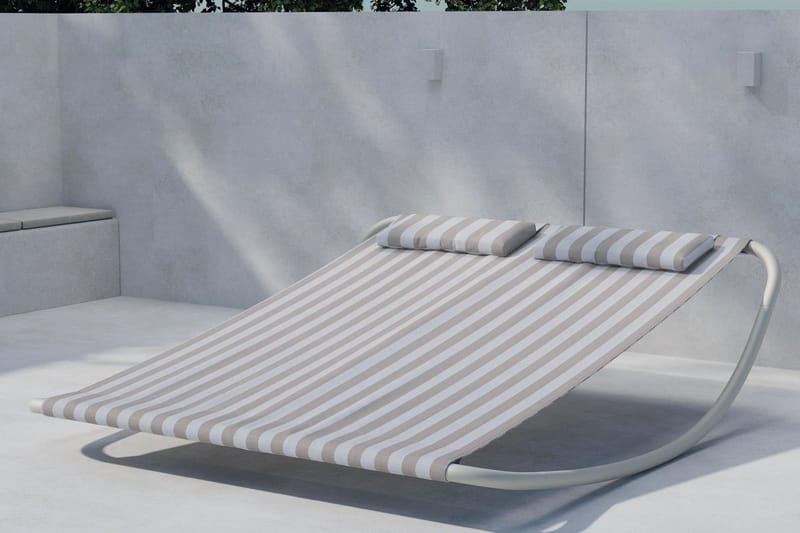 Solsäng Gordo Utomhus, Beige/vit