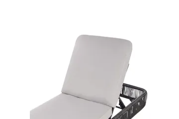 Solstol Osini - Grå, svart - Utemöbler & utemiljö - Utestol & trädgårdsstol - Solsäng & solvagn