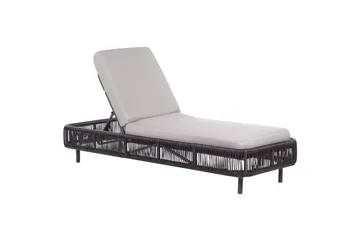 Solstol Osini - Grå, svart - Utemöbler & utemiljö - Utestol & trädgårdsstol - Solsäng & solvagn