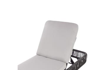 Solstol Osini - Grå, svart - Utemöbler & utemiljö - Loungemöbler - Solbädd