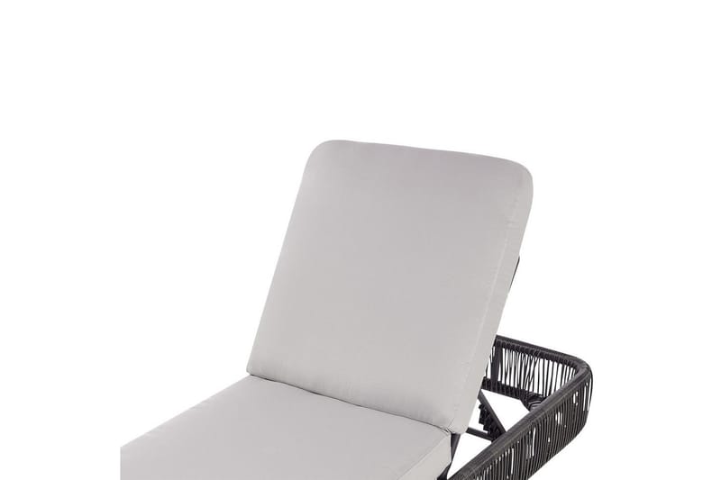 Solstol Osini - Grå, svart - Utemöbler & utemiljö - Loungemöbler - Solbädd