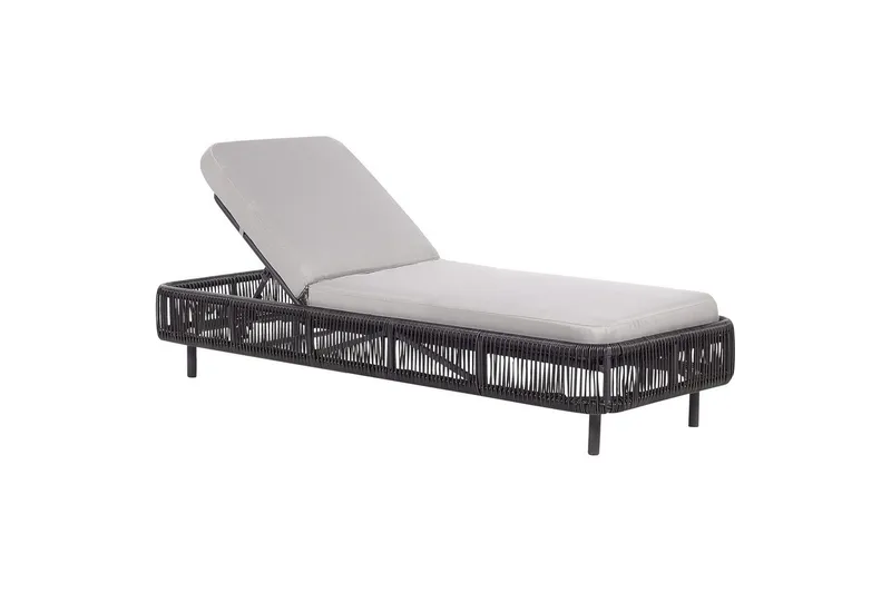 Solstol Osini, Grå, svart