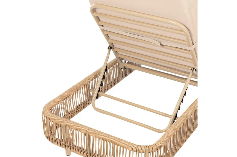 Solstol Osini - Naturligt, beige - Utemöbler & utemiljö - Utestol & trädgårdsstol - Solsäng & solvagn