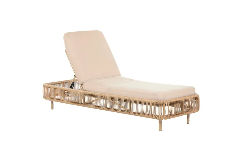 Solstol Osini - Naturligt, beige - Utemöbler & utemiljö - Utestol & trädgårdsstol - Solsäng & solvagn