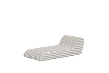 Solstol Redang Utomhus - Beige och vita ränder - Utemöbler & utemiljö - Loungemöbler - Solbädd