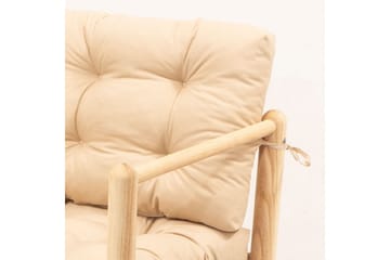 Trädgård 1-sitssoffa Hue Grädde - Grädde - Utemöbler & utemiljö - Loungemöbler - Loungesoffor