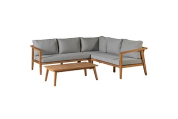 Trädgårdsloungeset Lucca med kuddar - Utemöbler & utemiljö - Loungemöbler - Loungeset & loungegrupp
