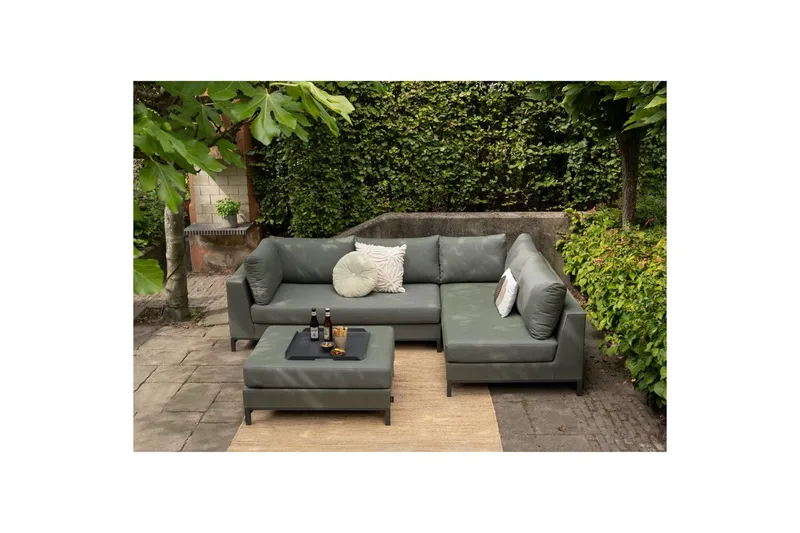 Trädgårdsloungeset Sicilien - Grön, Höger - Utemöbler & utemiljö - Loungemöbler - Loungesoffor