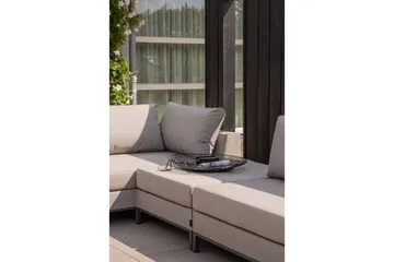 Trädgårdsloungeset Sicilien - Taupe, Vänster - Utemöbler & utemiljö - Loungemöbler - Loungesoffor