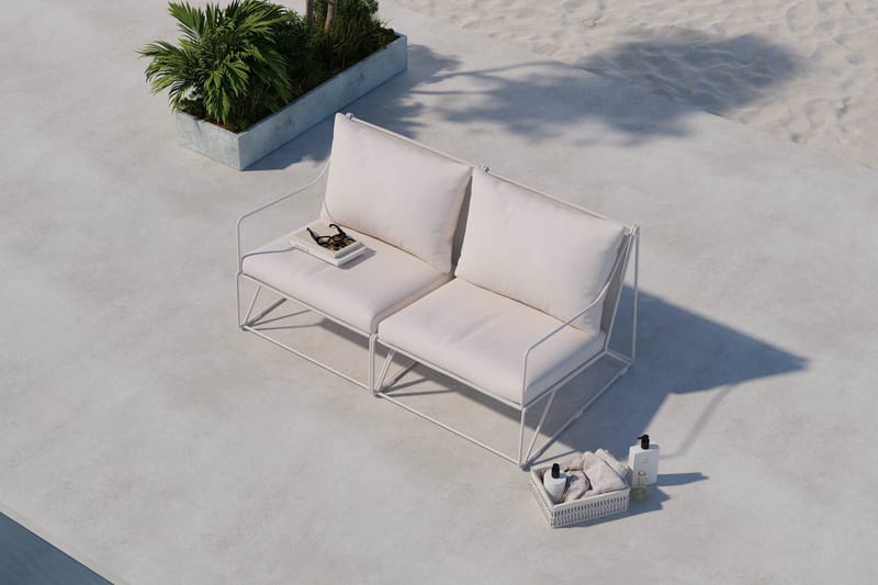 Usteryd 2 sits Loungesoffa - Utemöbler & utemiljö - Loungemöbler - Loungesoffor