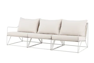 Usteryd 3 sits Loungesoffa - Beige - Utemöbler & utemiljö - Loungemöbler - Loungesoffor