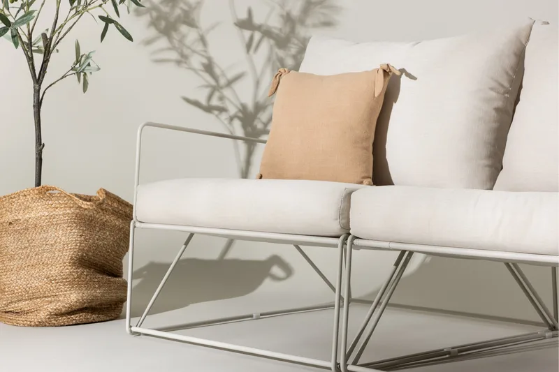 Usteryd 3 sits Loungesoffa - Beige - Utemöbler & utemiljö - Loungemöbler - Loungesoffor