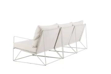 Usteryd 3 sits Loungesoffa - Beige - Utemöbler & utemiljö - Loungemöbler - Loungesoffor
