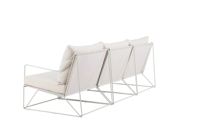 Usteryd 3 sits Loungesoffa - Beige - Utemöbler & utemiljö - Loungemöbler - Loungesoffor