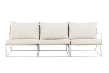 Usteryd 3 sits Loungesoffa - Beige - Utemöbler & utemiljö - Loungemöbler - Loungesoffor