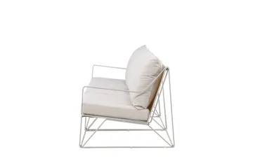 Usteryd 3 sits Loungesoffa - Beige - Utemöbler & utemiljö - Loungemöbler - Loungesoffor