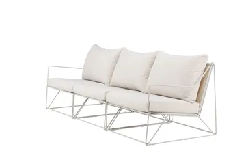 Usteryd 3 sits Loungesoffa - Beige - Utemöbler & utemiljö - Loungemöbler - Loungesoffor