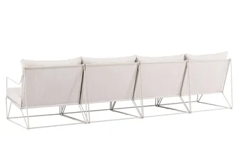 Usteryd 4 sits Loungesoffa - Beige - Utemöbler & utemiljö - Loungemöbler - Loungesoffor