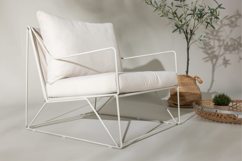 Usteryd 4 sits Loungesoffa - Beige - Utemöbler & utemiljö - Loungemöbler - Loungesoffor