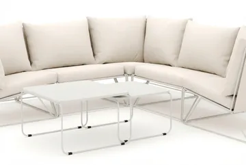 Usteryd utomhus hörnsoffa 5-sits vändbar - Beige/Striped - Utemöbler & utemiljö - Loungemöbler - Loungeset & loungegrupp