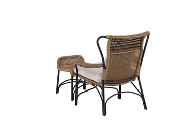 Loreto Utefåtölj - Svart - Utemöbler & utemiljö - Utestol & trädgårdsstol - Utefåtölj & loungefåtölj