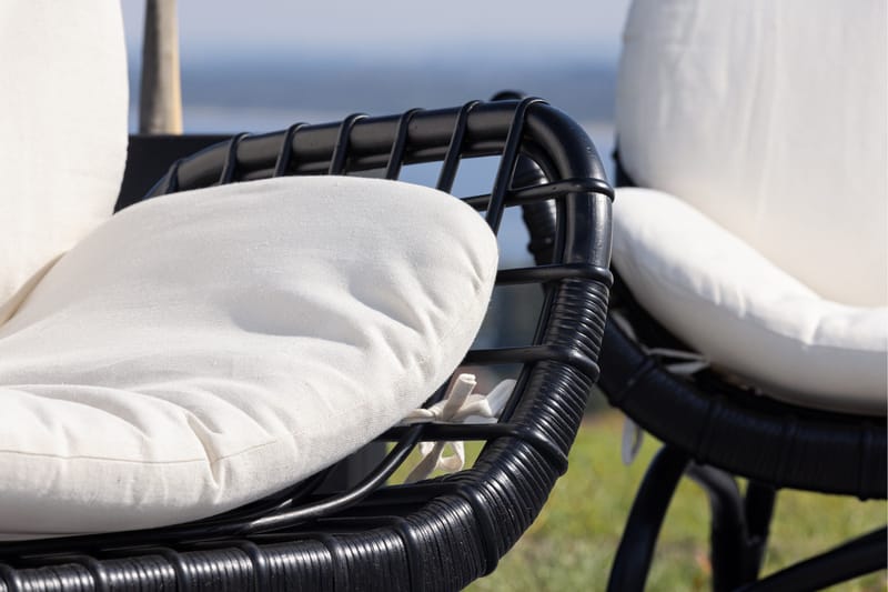 Moana Utefåtölj - Svart - Utemöbler & utemiljö - Utestol & trädgårdsstol - Utefåtölj & loungefåtölj