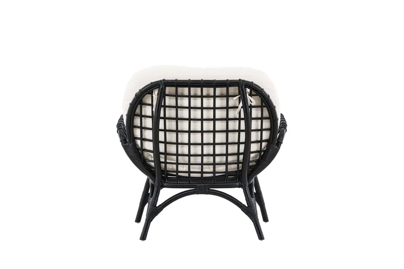 Moana Utefåtölj - Svart - Utemöbler & utemiljö - Utestol & trädgårdsstol - Utefåtölj & loungefåtölj