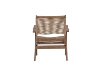 Peter Utefåtölj - Brun - Utemöbler & utemiljö - Utestol & trädgårdsstol - Utefåtölj & loungefåtölj