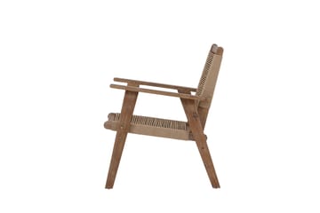 Peter Utefåtölj - Brun - Utemöbler & utemiljö - Utestol & trädgårdsstol - Utefåtölj & loungefåtölj