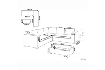 Utegrupp Rinella - Utemöbler & utemiljö - Loungemöbler - Loungesoffor