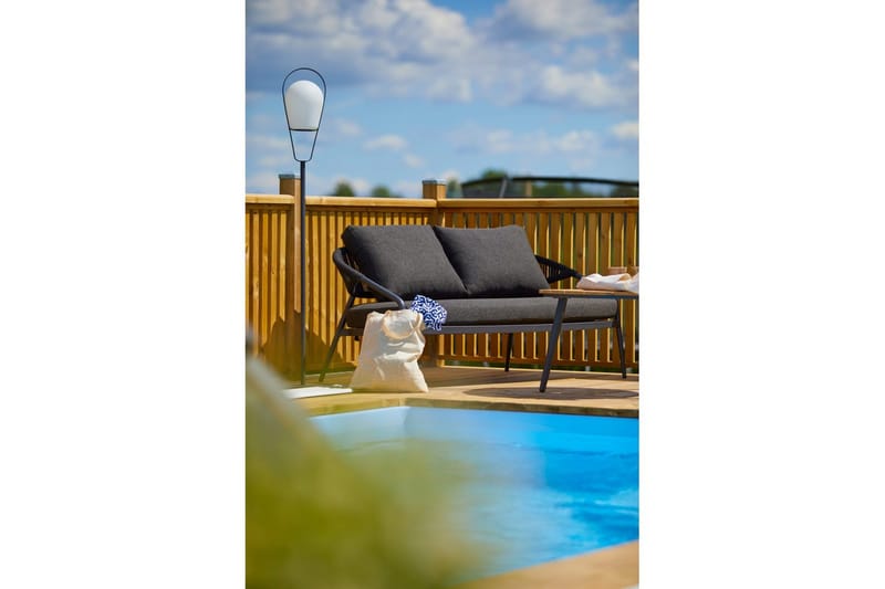 Utesoffa Hillerstorp Ekeryd Antracitgrå - Utemöbler & utemiljö - Loungemöbler - Loungesoffor