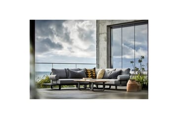 Utesoffa Hillerstorp Skagenäs Hörn Grå - Utemöbler & utemiljö - Loungemöbler - Loungeset & loungegrupp