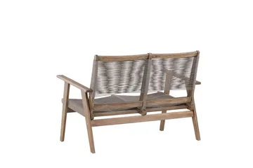 Little John Utesoffa - Brun - Utemöbler & utemiljö - Utesoffa - Trädgårdsbänk & utebänk