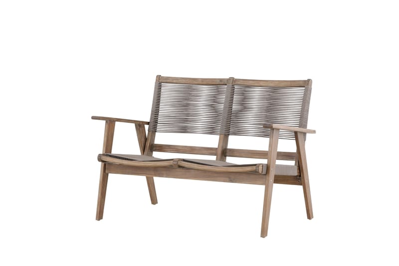 Little John Utesoffa - Brun - Utemöbler & utemiljö - Utesoffa - Trädgårdsbänk & utebänk
