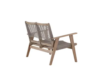 Little John Utesoffa - Brun - Utemöbler & utemiljö - Utesoffa - Trädgårdsbänk & utebänk