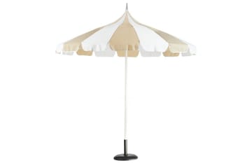 Balkongparasoll Minoa Beige/vit - Beige/vit - Utemöbler & utemiljö - Solskydd - Balkongskydd