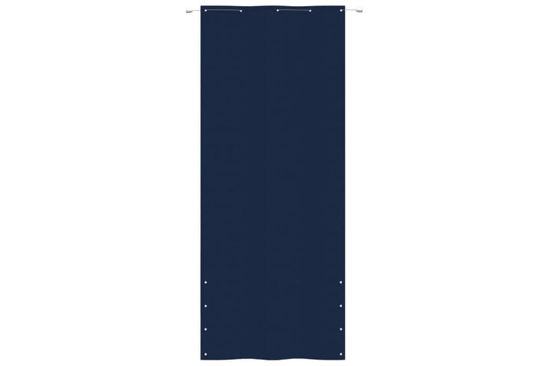 Balkongskärm blå 100x240 cm oxfordtyg - Blå - Balkongskydd