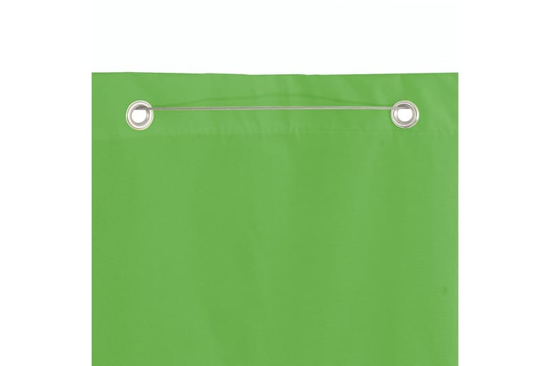 Balkongskärm ljusgrön 100x240 cm oxfordtyg - Ljusgrön - Balkongskydd