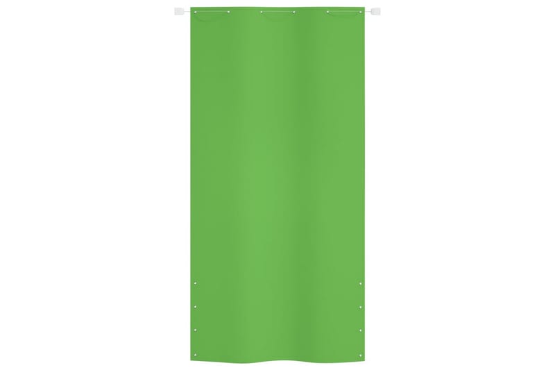 Balkongskärm ljusgrön 120x240 cm oxfordtyg - Ljusgrön - Balkongskydd