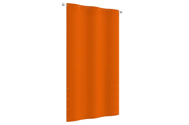 Balkongskärm orange 120x240 cm oxfordtyg - Orange - Balkongskydd