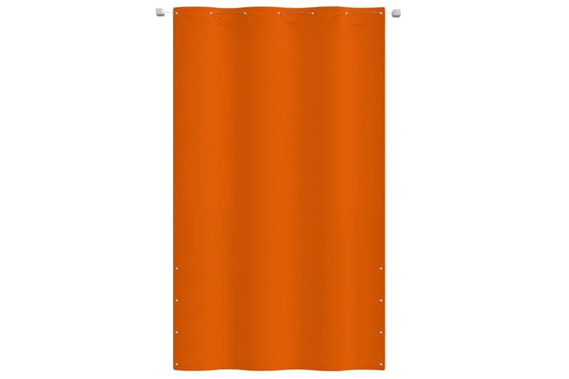 Balkongskärm orange 140x240 cm oxfordtyg - Orange - Balkongskydd