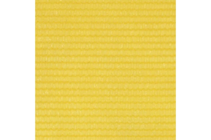 Balkongskärm gul 120x600 cm HDPE - Gul - Balkongskydd