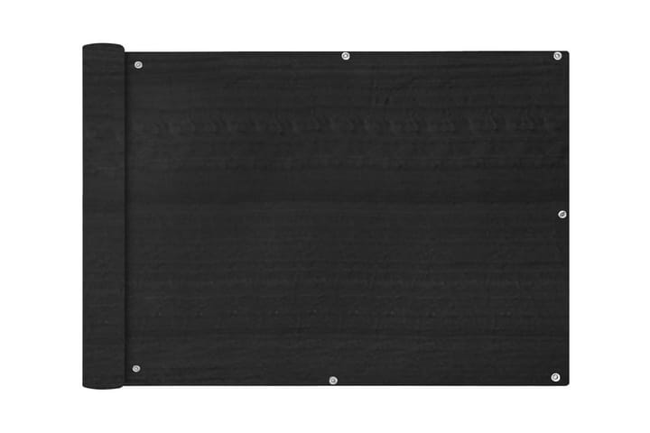 Balkongskärm HDPE 75x600 cm antracit - Balkongskydd