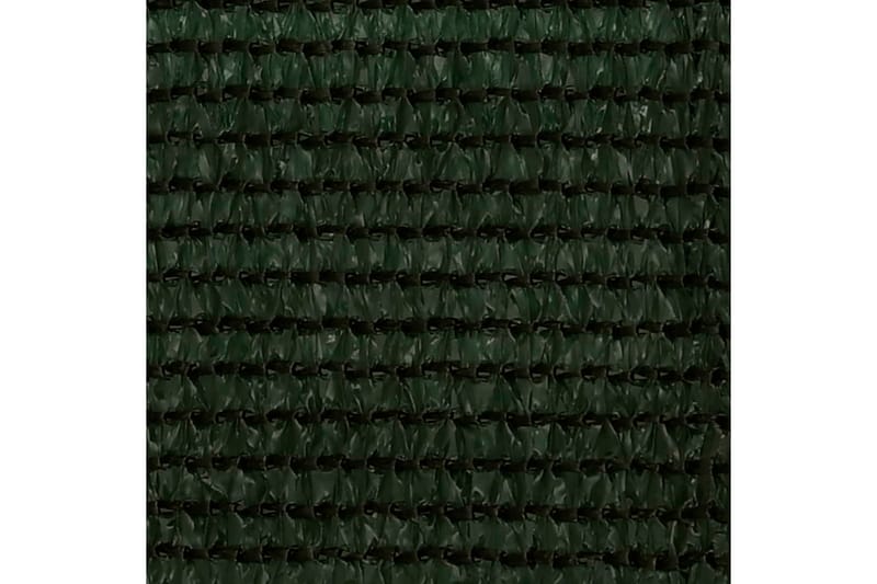 Balkongskärm mörkgrön 75x600 cm HDPE - Mörkgrön - Balkongskydd