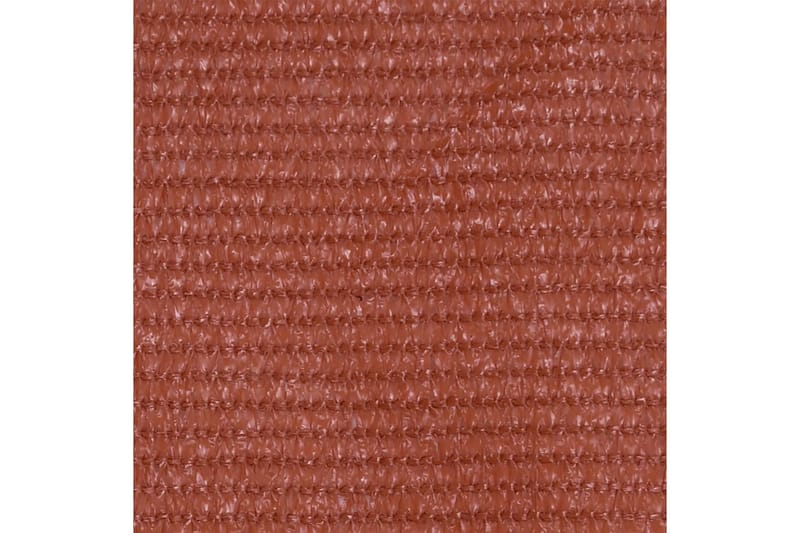 Balkongskärm terrakotta 90x400 cm HDPE - Terrakotta - Balkongskydd